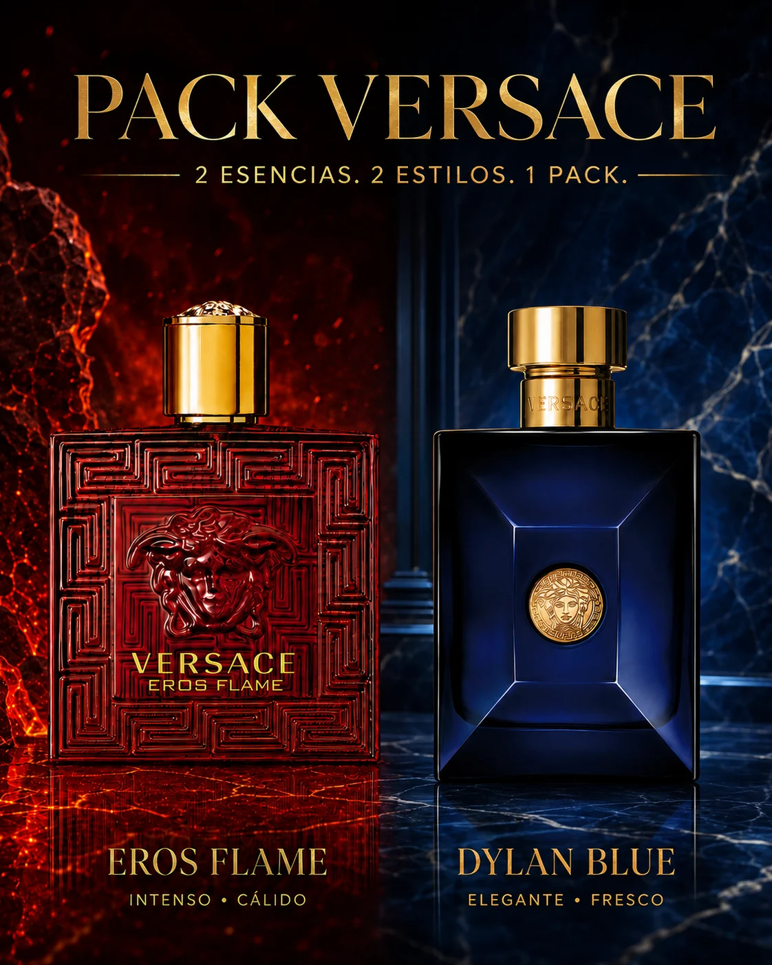 Pack Versace pack de decants Eudecant