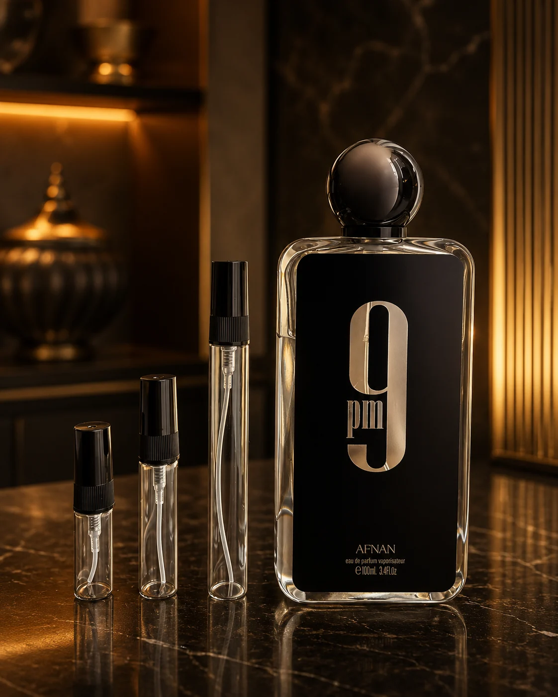 Afnan 9PM Pour Homme EDP decant original Decants arabes en Eudecant