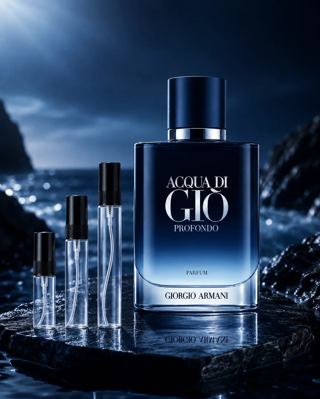 Armani Acqua di Giò Profondo Eau de Parfum decant original Decants de disenador en Eudecant