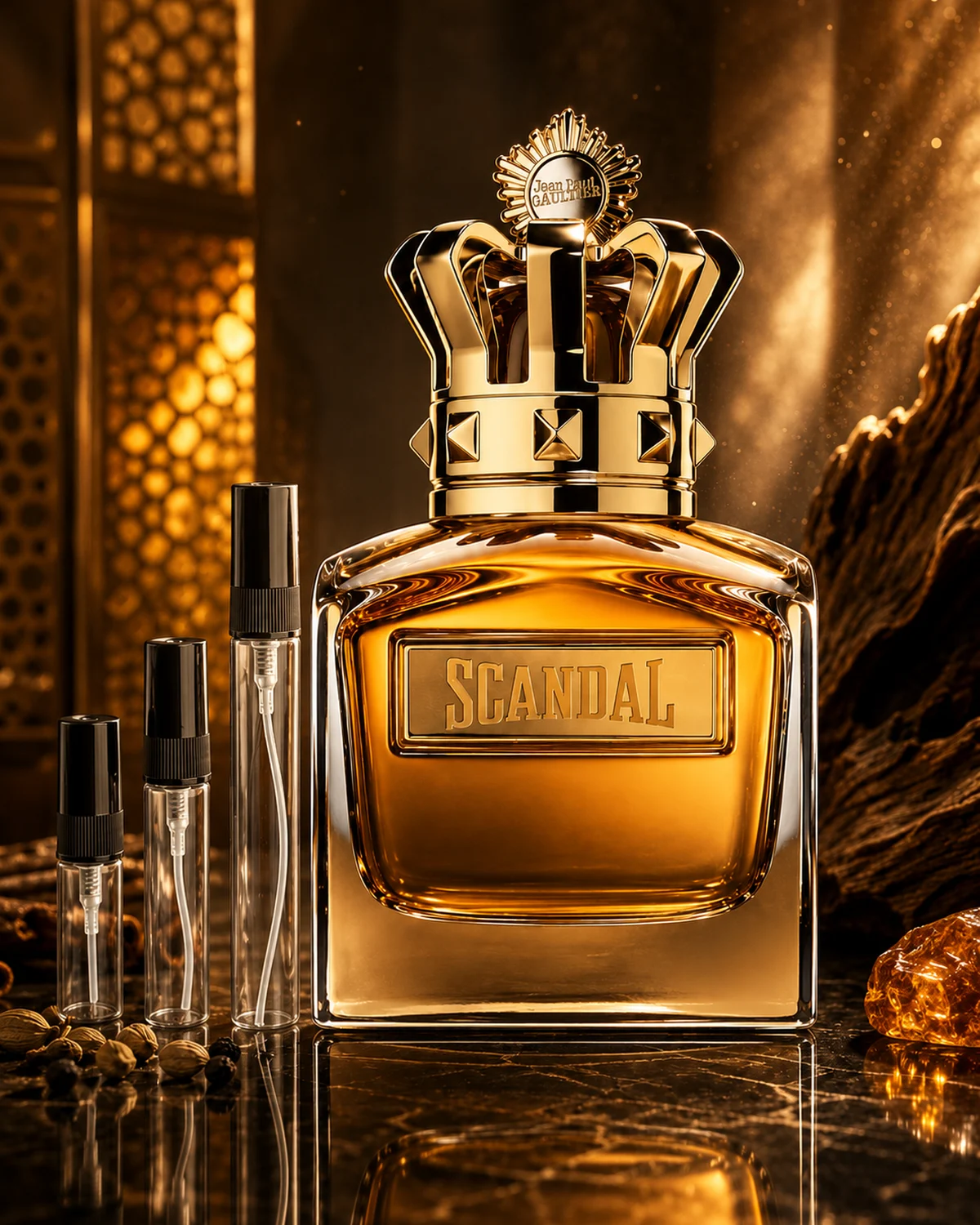 Jean Paul Gaultier Scandal Pour Homme Absolu EDP decant original Decants de disenador en Eudecant
