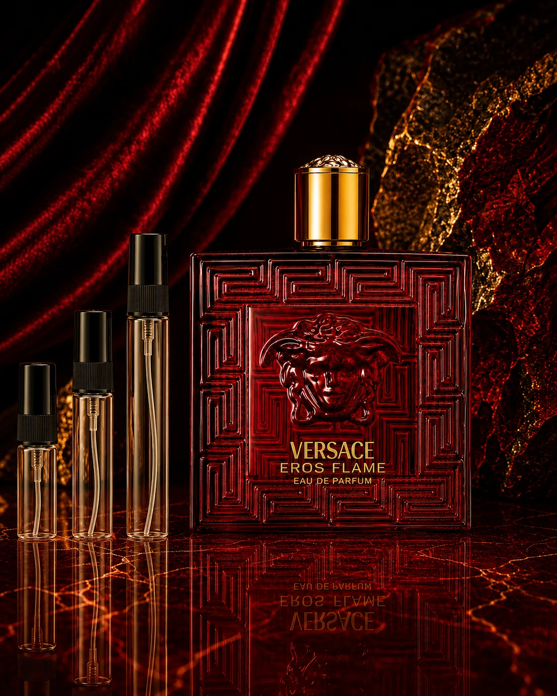 Versace Eros Flame decant original Decants de disenador en Eudecant