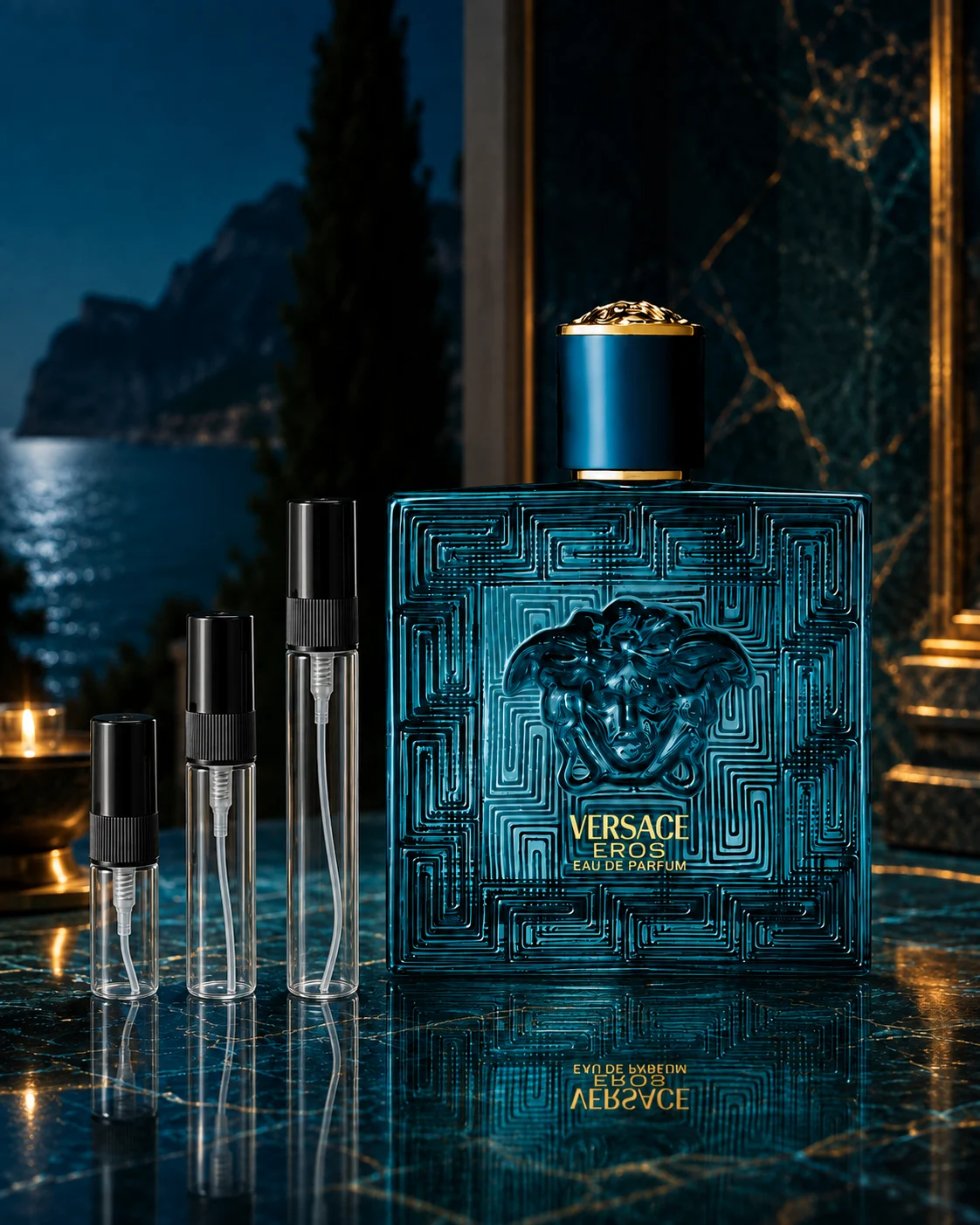 Versace Eros EDP decant original Decants de disenador en Eudecant