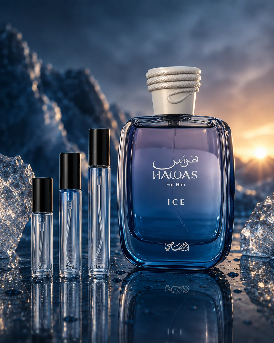 Rasasi Hawas Ice decant original Decants arabes en Eudecant