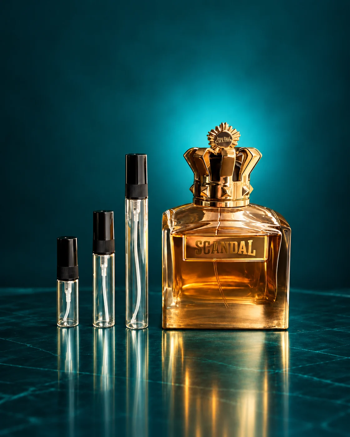 Jean Paul Gaultier Scandal Pour Homme Absolu EDP decant original Decants de disenador en Eudecant