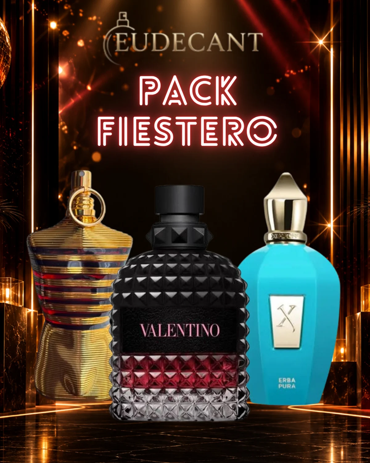 Pack Fiestero pack de decants Eudecant