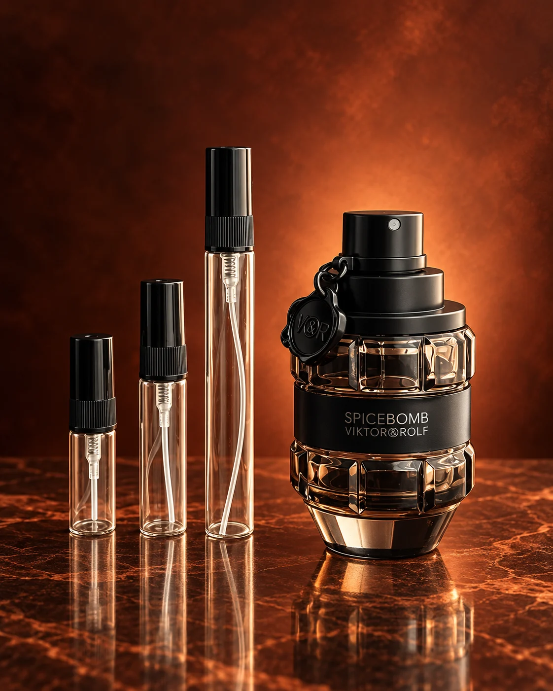 Viktor&Rolf Spicebomb EDT decant original Decants de disenador en Eudecant