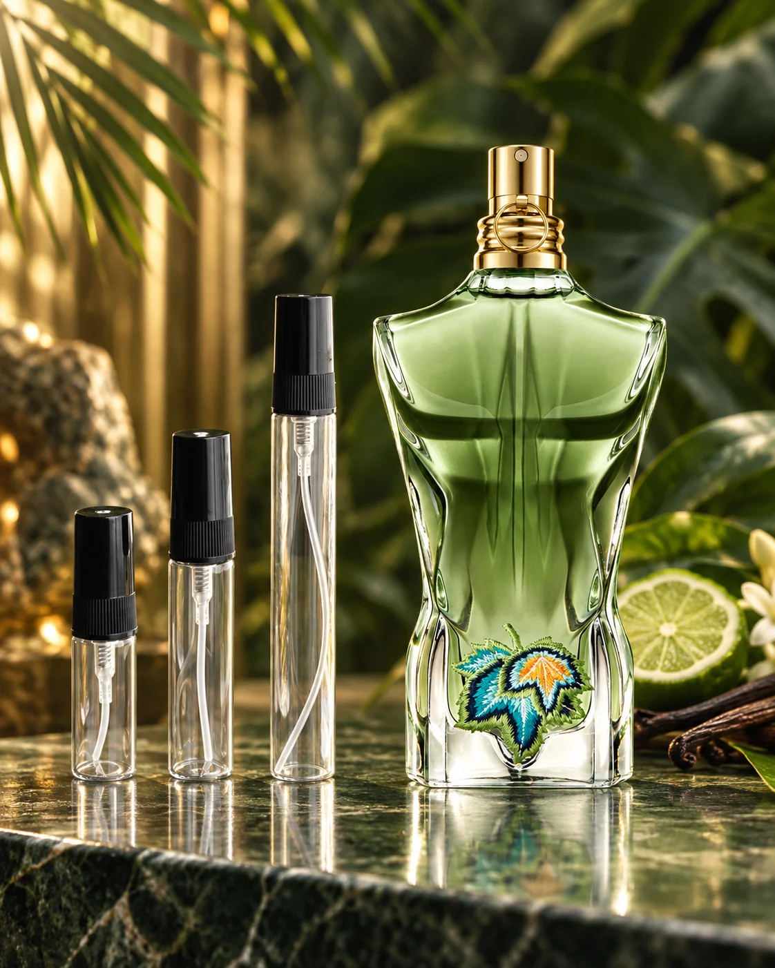 Jean Paul Gaultier Le Beau Paradise Garden EDP decant original Decants de disenador en Eudecant