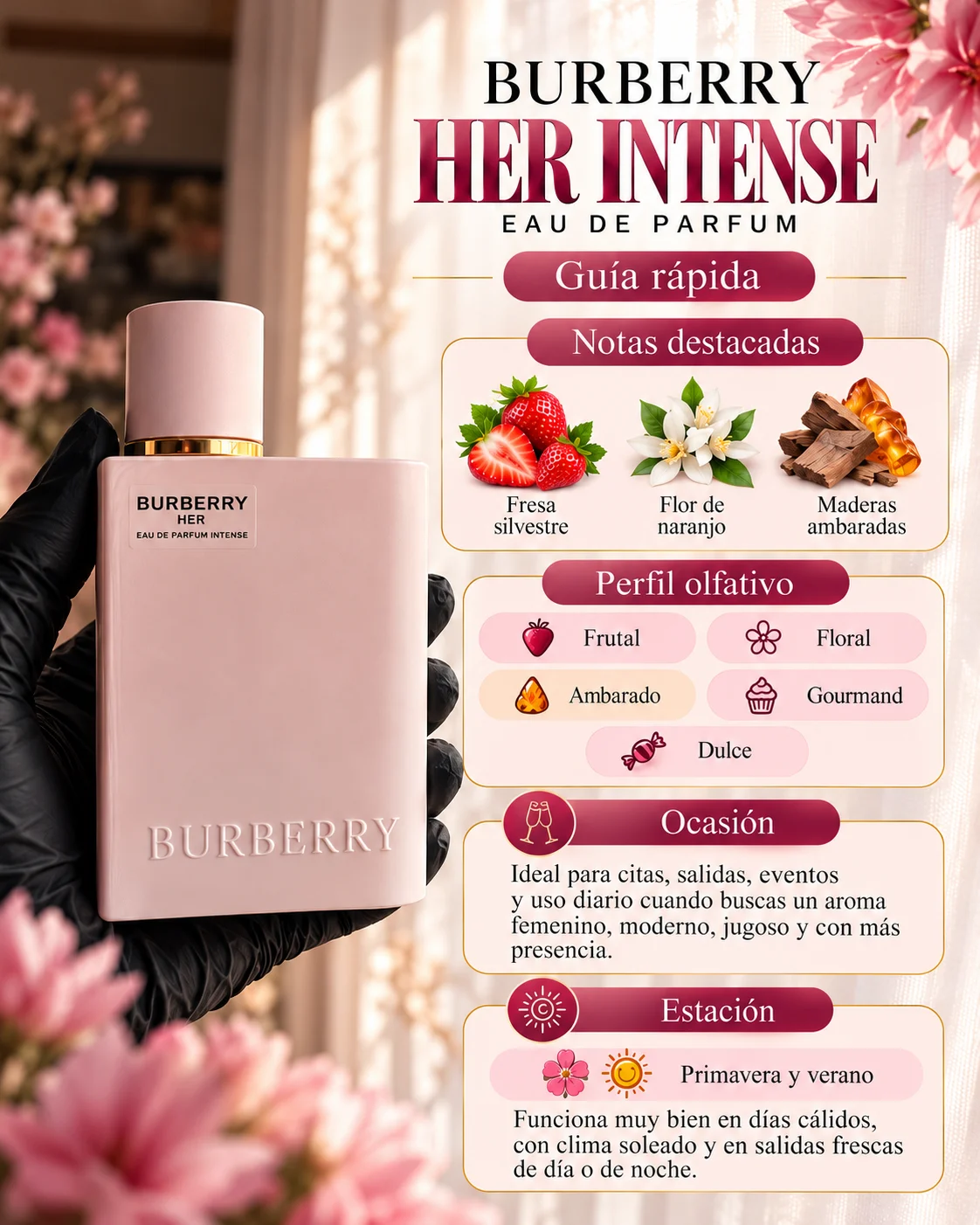 Burberry Burberry her intense EDP decant original Decants de disenador en Eudecant