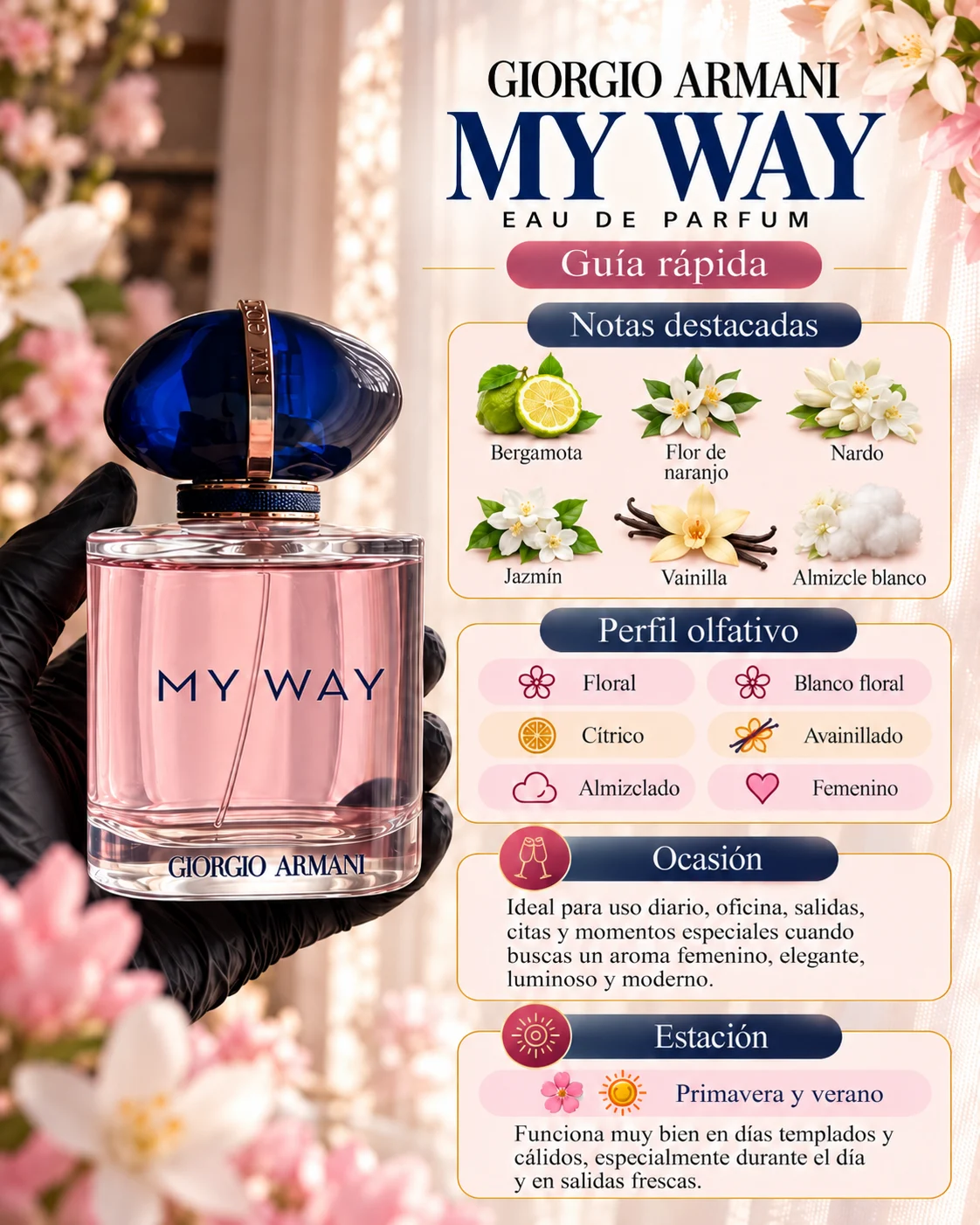 Armani My way EDP decant original Decants de disenador en Eudecant