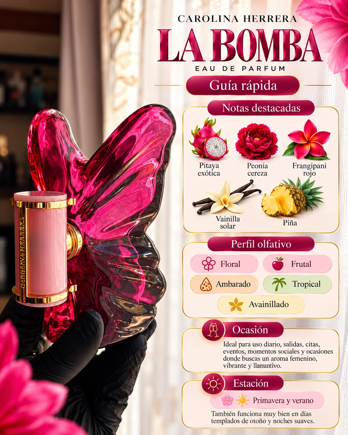 Carolina Herrera La Bomba EDP decant original Decants de disenador en Eudecant