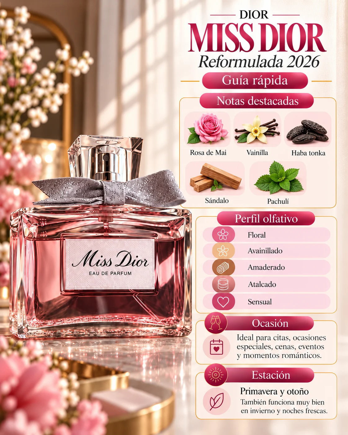 Dior Miss Dior Eau de Parfum 2026 decant original Decants de disenador en Eudecant