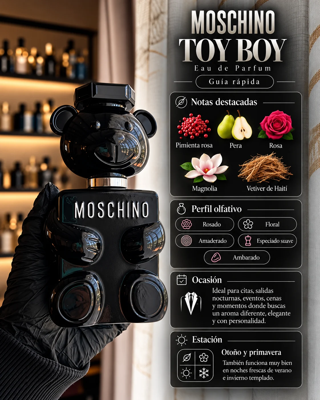 Moschino Toy Boy EDP decant original Decants de disenador en Eudecant