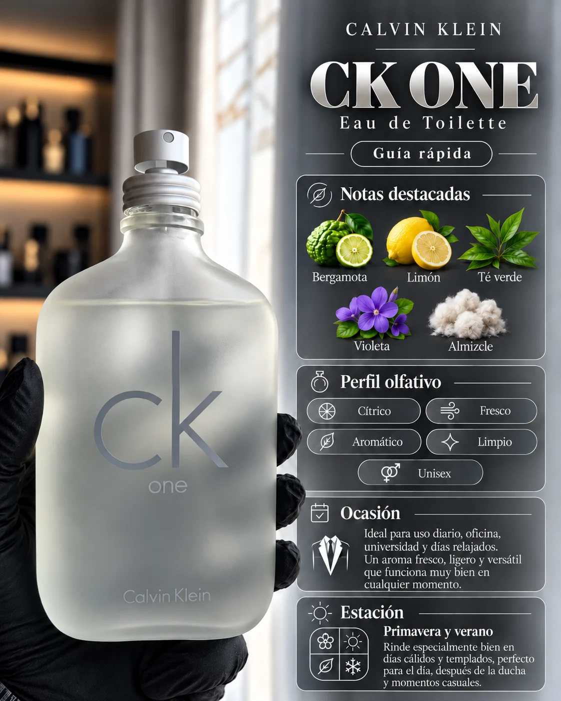 Calvin Klein CK One decant original Decants de disenador en Eudecant